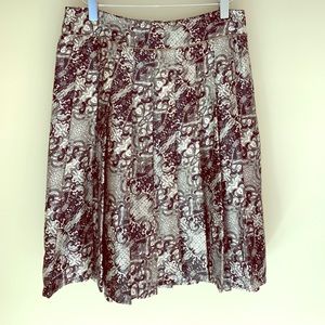 Brooks Brothers Silk Skirt
